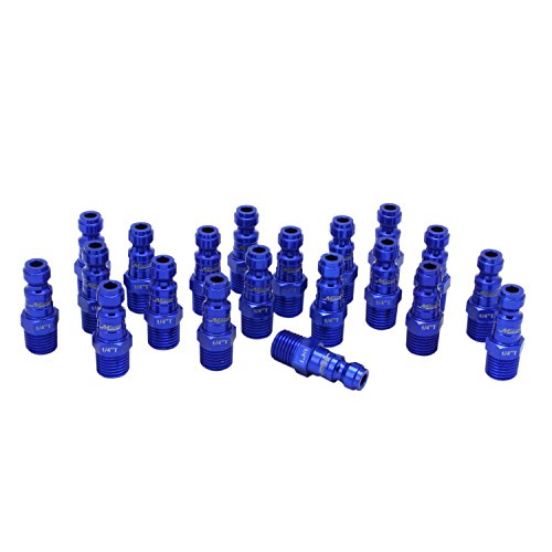 Product Cover ColorFit by Milton 783TC-20 Pneumatic Plugs - (T-style, Blue) - 1/4