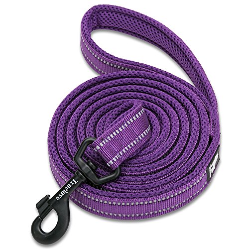 Product Cover juxzh Best Reflective Dog Leash .Outdoor Adventure and Trainning pet Leash.for Medium to Large Dogs