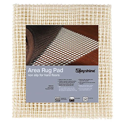 Product Cover MAYSHINE Area Rug Gripper Pad (4x6 Feet), for Hard Floors, Provides Protection and Cushion for Area Rugs and Floors