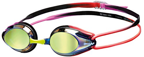 Product Cover Arena Tracks Swim Goggles, Purple/Purple/Red, Mirror
