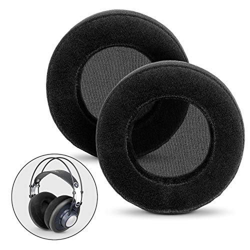 Product Cover BRAINWAVZ XL Large Velour Replacement Memory Foam Earpads - Suitable For Many Other Large Over The Ear Headphones - Sennheiser, AKG, HifiMan, ATH, Philips, Fostex, Sony