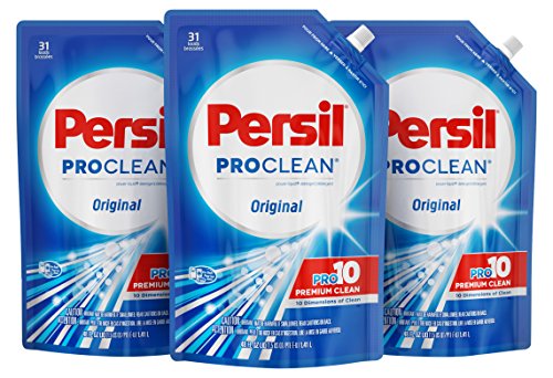 Product Cover Persil Liquid Laundry Detergent Easy-Pouch, Original, 48 Oz, 3Count, 93 Total Loads