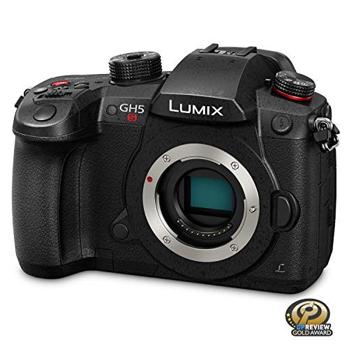 Product Cover PANASONIC LUMIX GH5S Body 4K Digital Camera, 10.2 Megapixel Mirrorless Camera with High-Sensitivity MOS Sensor, C4K/4K UHD 4:2:2 10-Bit, 3.2-Inch LCD, DC-GH5S (Black)