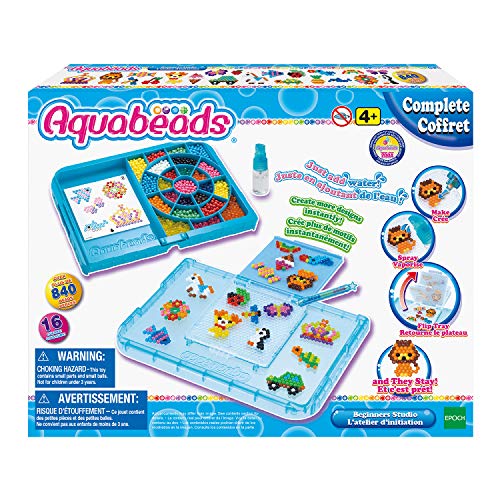 Product Cover Aquabeads Beginner'S Studio, Kids Crafts, Beads, Arts & Crafts, Complete Activity Kit