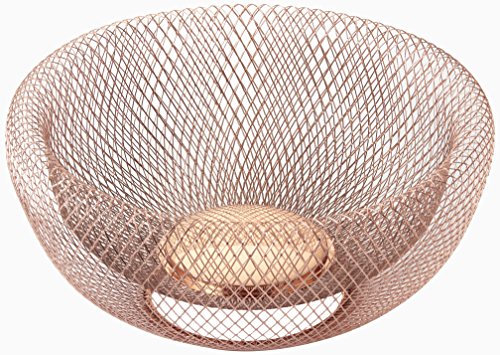 Product Cover NIFTY 7511COP Double Wall Mesh Decorative and Fruit Bowl, 5 quart/12, Copper