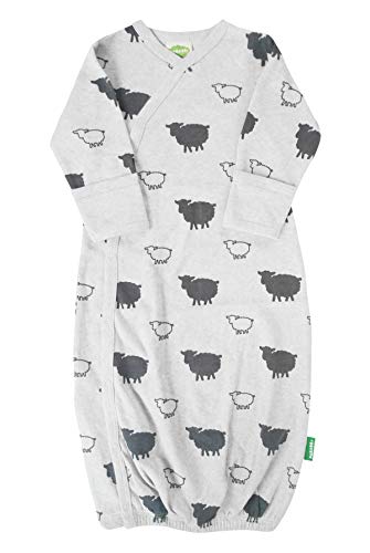 Product Cover PARADE ORGANICS Kimono Gowns - Signature Prints Grey Sheep 0-3 Months