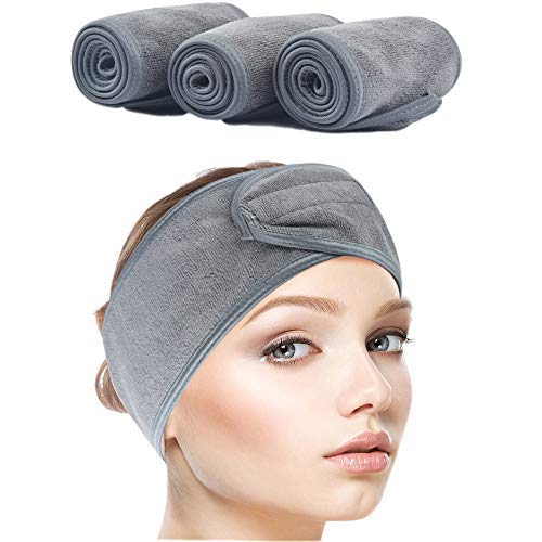 Product Cover Sinland Facial Spa Headband For Washing Makeup Cosmetic Shower Soft Women Hair Band 3 Pack