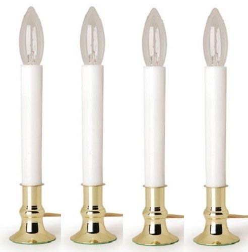 Product Cover Darice # 6078 9 Electric Window Candle / Lamp w/ On/Off Switch - Quantity 4
