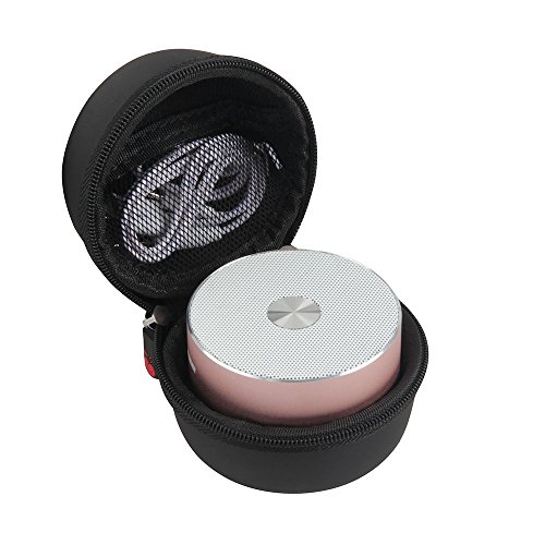 Product Cover Hermitshell Hard EVA Travel Case Fits LENRUE Portable Wireless Bluetooth Speaker (Black)