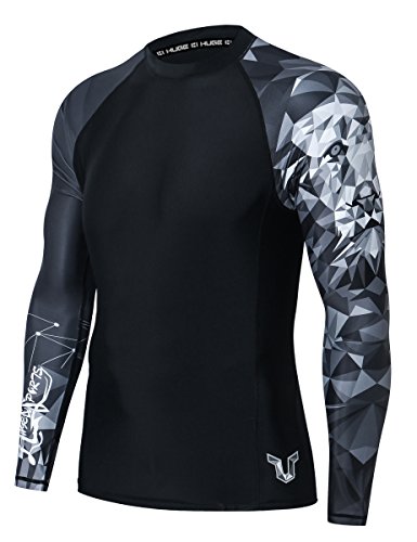 Product Cover HUGE SPORTS Wildling Series UV Protection Quick Dry Compression Rash Guard