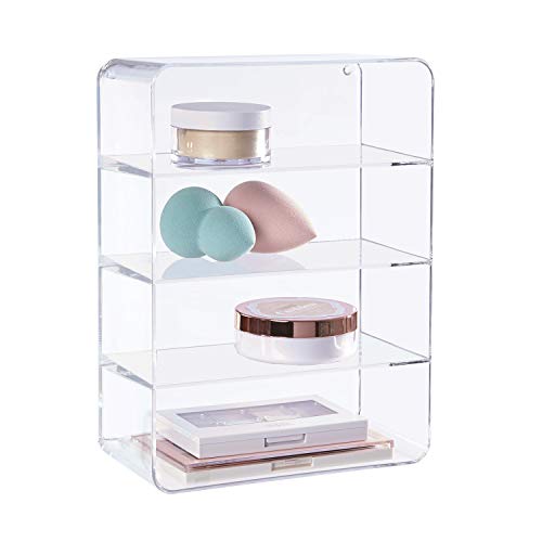 Product Cover STORi Clear Plastic Vanity, Craft, and Plush Toy Organizer | 4-Compartments