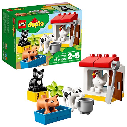 Product Cover LEGO DUPLO Town Farm Animals 10870 Building Blocks (16 Pieces)