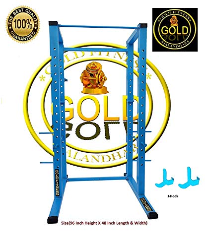 Product Cover GOLD FITNESS Power Squat Rack 4X2 (96 Inch Height X 48 Inch Breath)