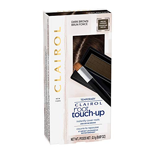 Product Cover Clairol Root Touch-Up Concealing Powder, Dark Brown, 1 Count