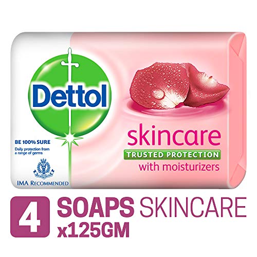 Product Cover Dettol Skincare Soap, 125g (Pack Of 4)