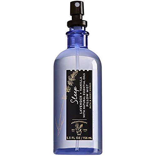 Product Cover Bath and Body Works Aromatherapy Pillow Mist with Natural Essential Oils (Sleep, Lavender + Vanilla)