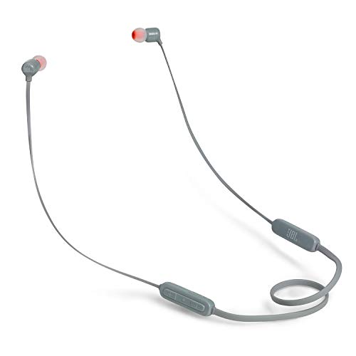 Product Cover JBL T110BT Wireless in-Ear Headphones Three-Button Remote Microphone (Gray)