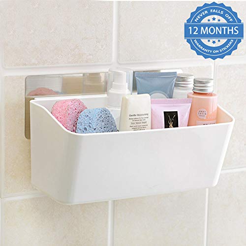 Product Cover HOKIPO Magic Sticker Series Plastic Self Adhesive Bathroom Shelves (Multicolour)