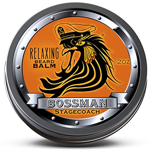 Product Cover Bossman Relaxing Beard Balm - Nourish, Thicken and Strengthen Your Beard (Stagecoach)