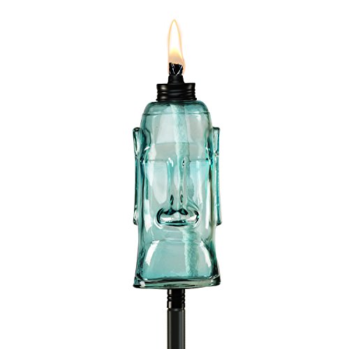 Product Cover TIKI Brand 65-Inch King Oahu Glass Torch, Blue
