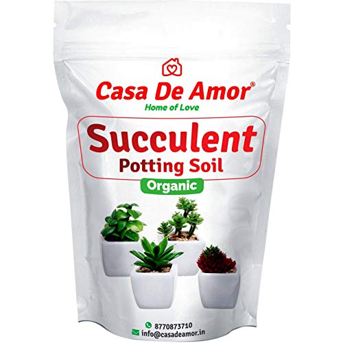 Product Cover Casa De Amor Succulents Potting Soil 100% Organic Special Research Based Formula for All Succulent Plants in 2 Kg