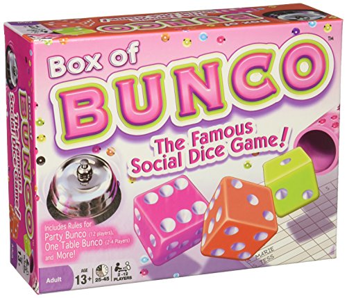 Product Cover Continuum Games - Box of Bunco Game, Multicolored Dice