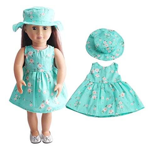 Product Cover WensLTD Clearance! Skirt&Hat for 18 inch Our Generation American Girl Doll (E)