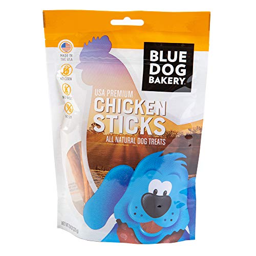 Product Cover Blue Dog Bakery Natural Dog Treats, Grain Free, Chicken Sticks