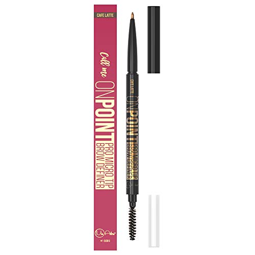 Product Cover Best MICRO TIP Brow Definer Pencil - Waterproof & Smudgeproof ALL DAY WEAR - Cruelty FREE - Ultra Fine EXTRA Precision - Retractable Eyebrow Pencil - No Sharpener Needed - Brown (Medium Brown)