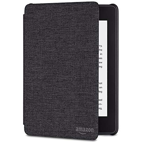 Product Cover All-new Kindle Paperwhite Water-Safe Fabric Cover (10th Generation-2018), Charcoal Black