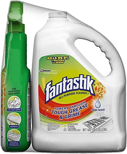 Product Cover Fantastik All-Purpose Cleaner, Original, 128 Fl.oz Refill Plus 32 Fl. Oz Spray