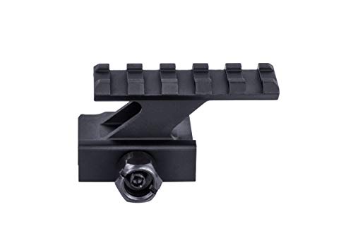 Product Cover Monstrum Lockdown Series Picatinny Riser Mount | 2.2 inch | 5 Slot | High Profile