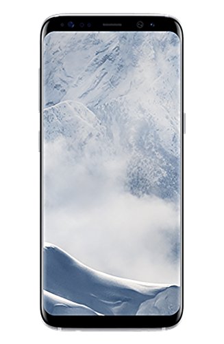 Product Cover Samsung Galaxy S8 64GB Phone - 5.8in Unlocked Smartphone - Arctic Silver (Renewed)