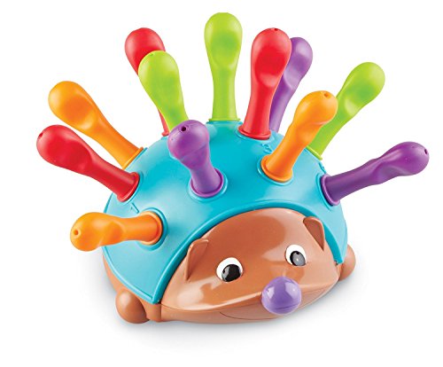 Product Cover Learning Resources Spike The Fine Motor Hedgehog, Sensory, Fine Motor Toy, Ages 18 months+