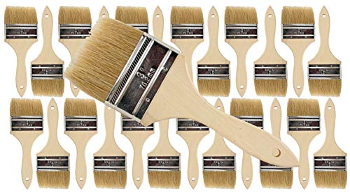 Product Cover Pro Grade - Chip Paint Brushes - 24 Ea 3 Inch Chip Paint Brush