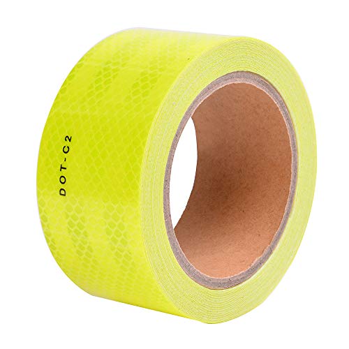 Product Cover Fluorescent Yellow DOT-C2 Conspicuity Reflective Tape - 2
