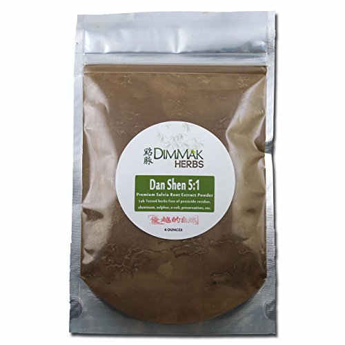 Product Cover Dan Shen 5:1 Extract Powder 4oz | Salvia Root (Red Sage) Lab Tested 5:1 Concentrated Powder 112g