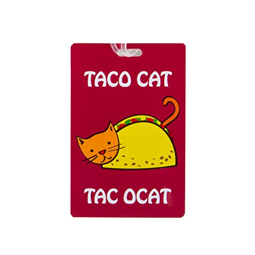 Product Cover Travelon Personal Expression Luggage Tag,Taco Cat