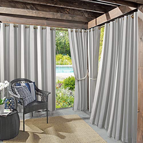 Product Cover Sun Zero Valencia UV Protectant Indoor Outdoor Curtain Panel, 54