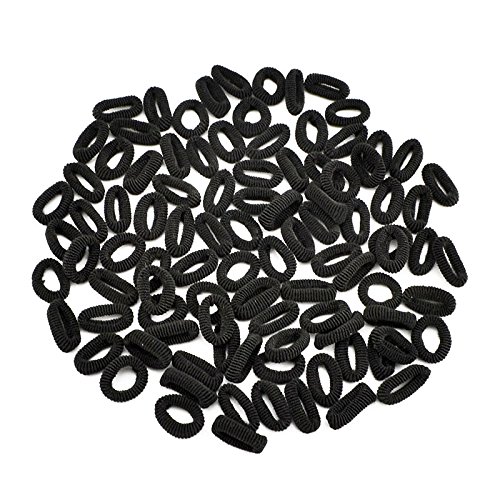 Product Cover Hair Bands Ties,200pcs Tiny Soft Elastic Rubber Bands Not Hurt Hair for Toddler Baby Kid