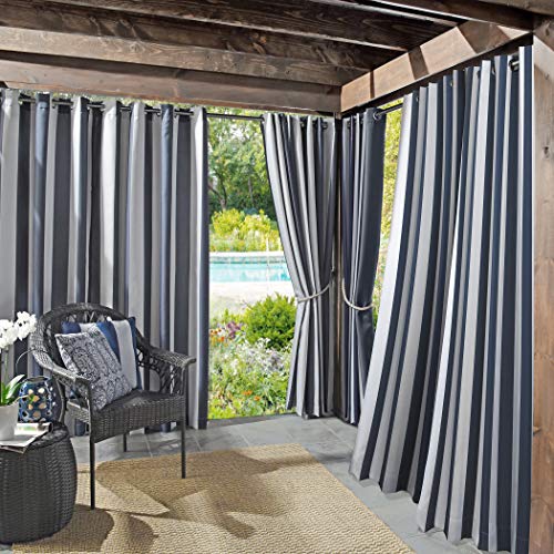 Product Cover Sun Zero Valencia UV Protectant Indoor Outdoor Curtain Panel, 54