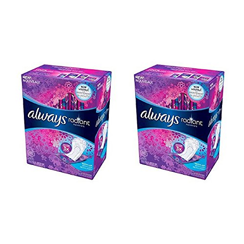 Product Cover Always Radiant Liners, 48 Count (2pack)
