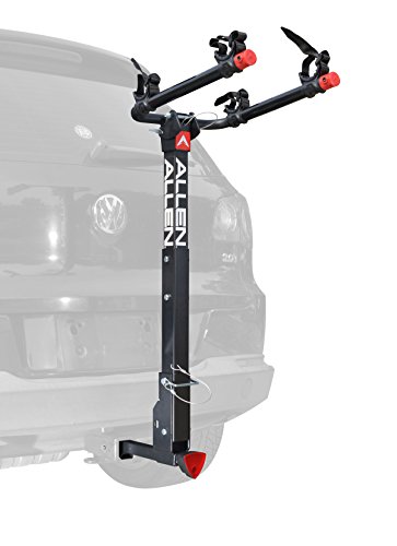 Product Cover Allen Sports Deluxe Locking Quick Release 2-Bike Carrier for 2 in. & 1 4 in. Hitch, Model 522QR