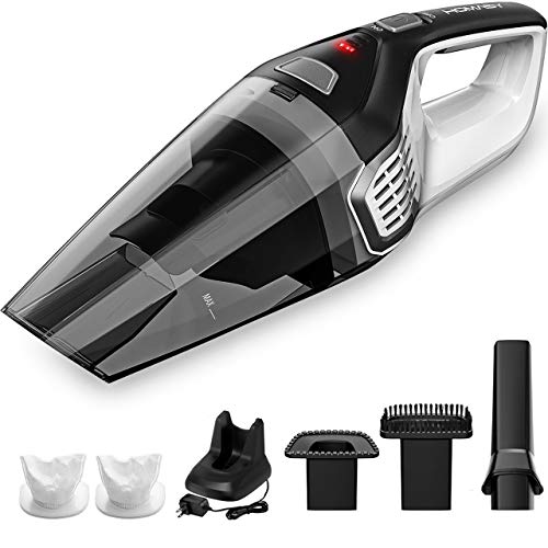 Product Cover Homasy Portable Handheld Vacuum Cleaner Cordless, 8000Pa Powerful Cyclonic Suction Vacuum Cleaner, 14.8V Lithium with Quick Charge Tech, Wet Dry Lightweight Hand Vac