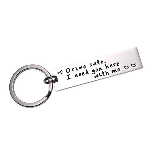 Product Cover LParkin Drive Safe Keychain I Need You Here with Me (Keychain)