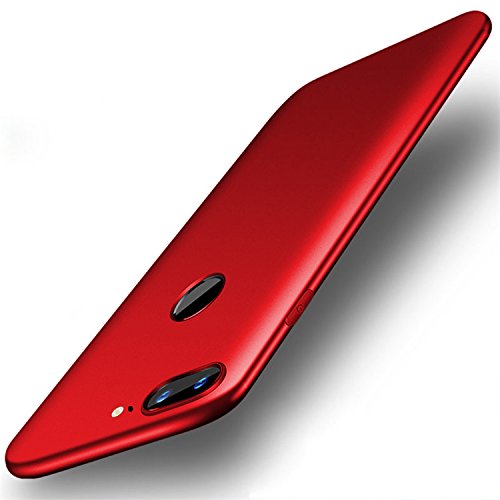 Product Cover Kapa Matte Finish [Full Body Coverage ] Flexible Back Case Cover for Oneplus 5T - Red