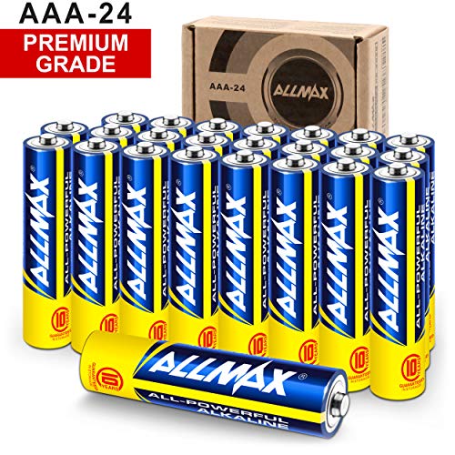 Product Cover ALLMAX All-Powerful Alkaline Batteries - AAA (24-Pack) - Premium Grade, Ultra Long-Lasting and Leak Proof with EnergyCircle Technology (1.5 Volt)