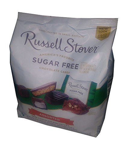 Product Cover Russell Stover Sugar-Free Chocolate Candy Assortment Sampler 19.9 Ounce Bag