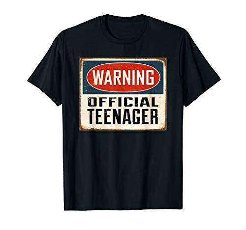 Product Cover Official Teenager 13th Birthday Gift 13 year old boy girls T-Shirt