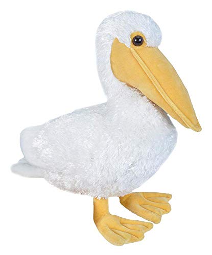 Product Cover Wild Republic Pelican Plush, Stuffed Animal, Plush Toy, Gifts for Kids, Cuddlekins, White 11
